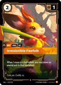 Unleashed - Irresistible Faefolk (Foil)