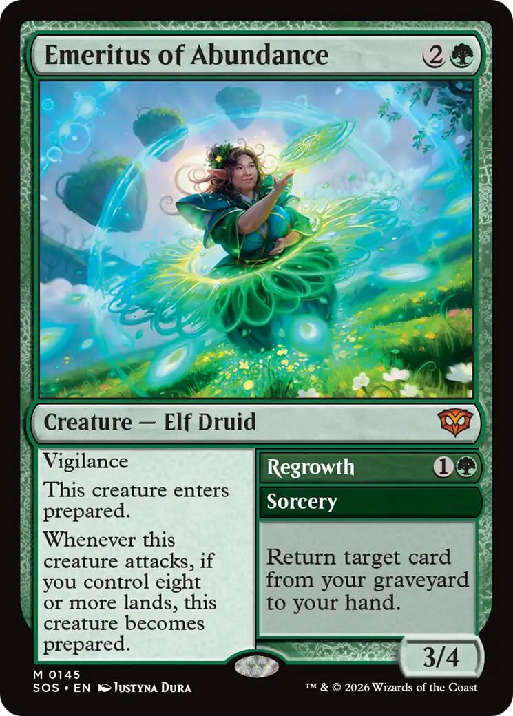 Emeritus of Abundance [Secrets of Strixhaven] (Display Case)
