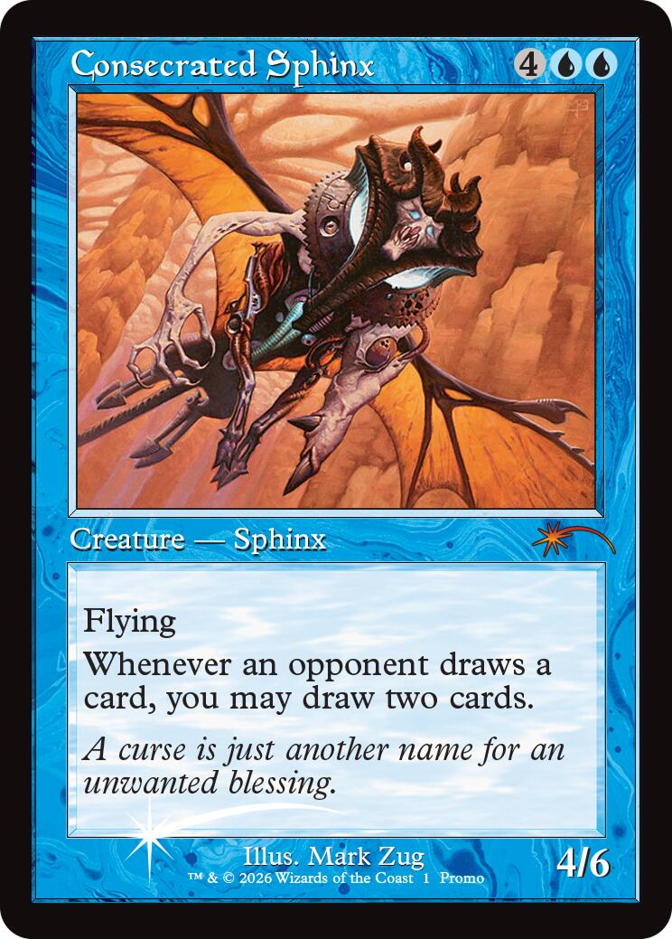 Consecrated Sphinx (Retro Frame) [MagicFest 2025] (Display Case)