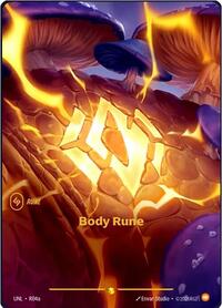 Unleashed - Body Rune (Alternate Art) (Foil)