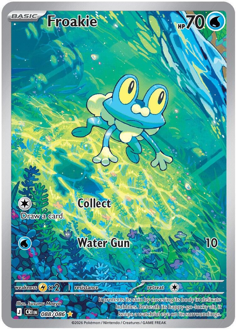 Froakie (088/086) [Mega Evolution: Chaos Rising] (Display Case)