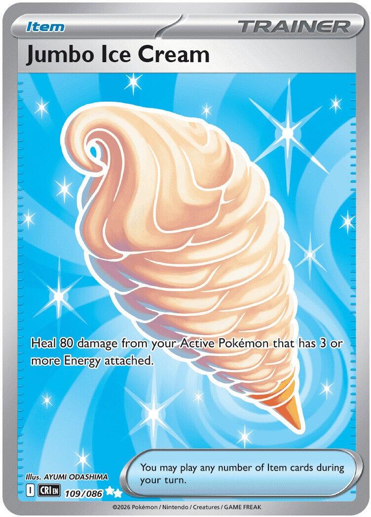 Jumbo Ice Cream (109/086) [Mega Evolution: Chaos Rising] (Display Case)