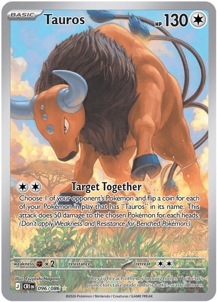 Tauros (096/086) [Mega Evolution: Chaos Rising] (Display Case)