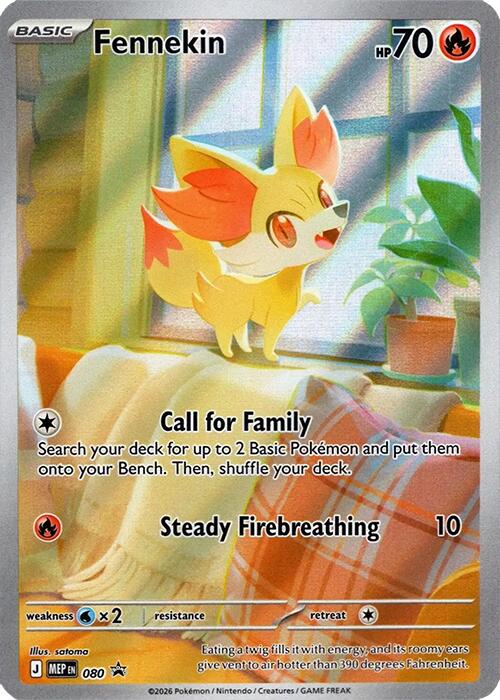 Fennekin (080) [Mega Evolution Promo] (Display Case)