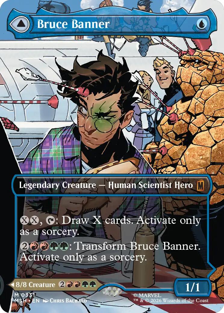 Bruce Banner (Borderless) (0331) [Marvel Super Heroes] (Display Case)