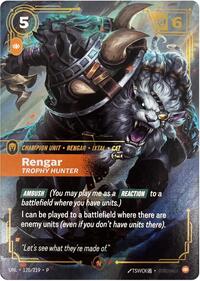 Origins - Rengar - Trophy Hunter (Foil)