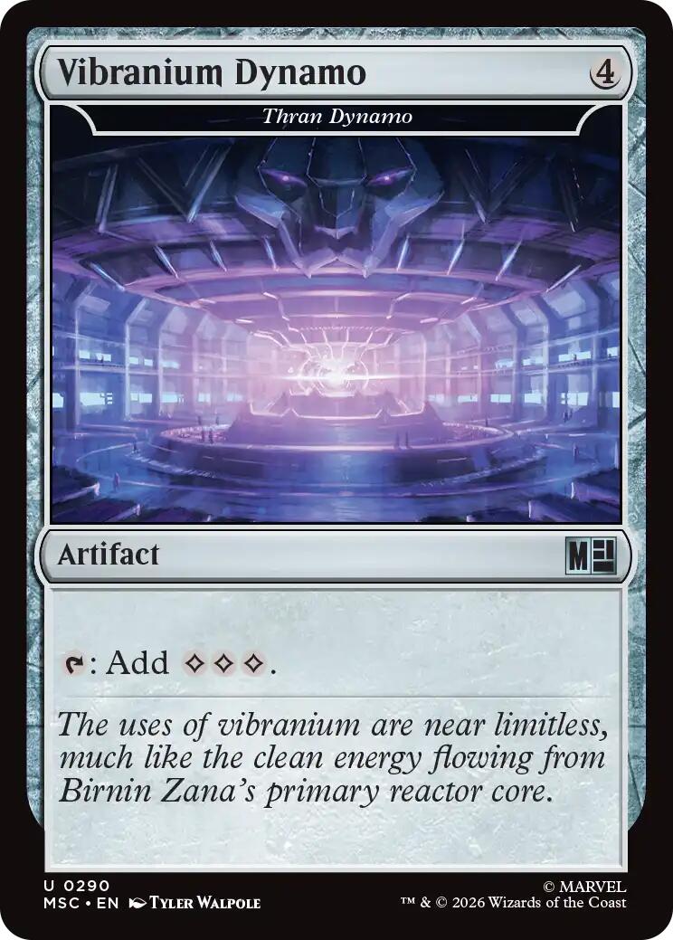 Vibranium Dynamo - Thran Dynamo [Marvel Super Heroes Commander] (Display Case)