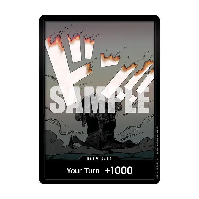DON!! Card (Double Pack Set Vol. 11) (Luffy and Ace) [The Time of Battle] (Display Case)