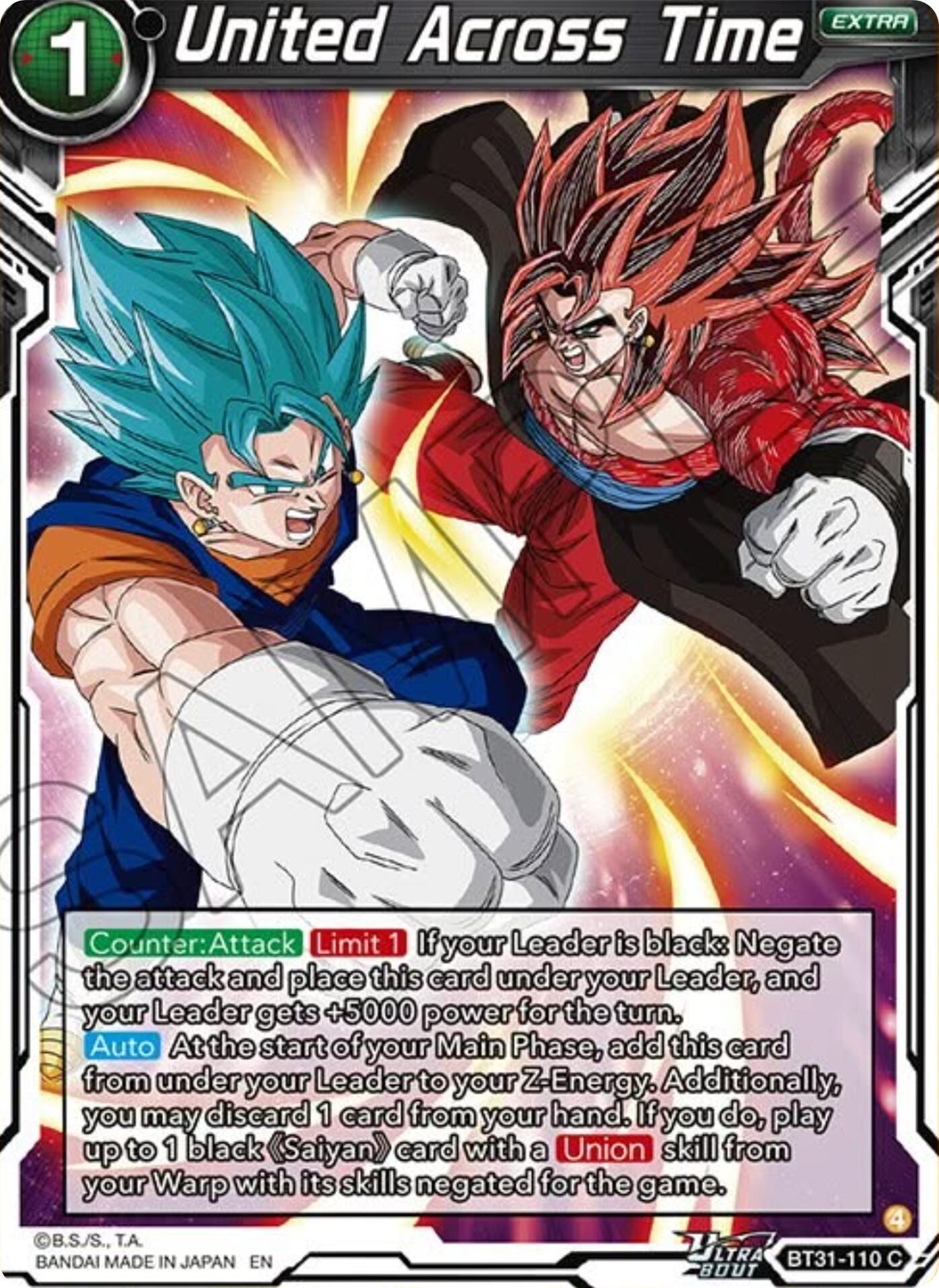 United Across Time (BT31-110) [Impact Beyond Dimensions]