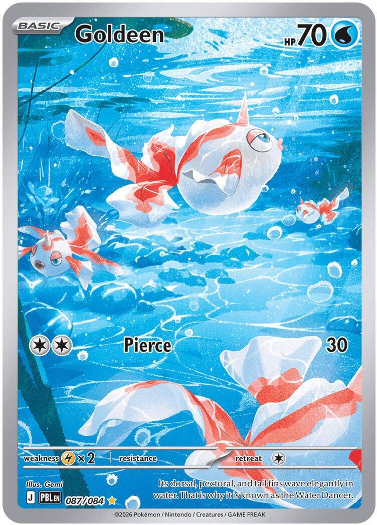 Goldeen (087/084) [Mega Evolution: Pitch Black] (Display Case)
