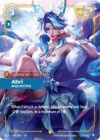 Vendetta - Ahri, Inquisitive (Foil)