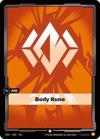 Vendetta - Body Rune (Foil)