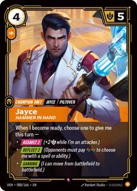 Vendetta - Jayce, Hammer in Hand (Foil)