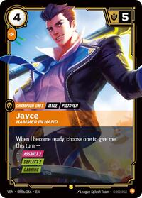 Vendetta - Jayce, Hammer in Hand (Alternate Art) (Foil)