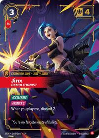 Vendetta - Jinx, Demolitionist (Overnumbered) (Foil)