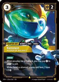 Vendetta - Kennen, Keeper of Balance (Alternate Art) (Foil)
