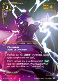 Vendetta - Kennen, Storm of Shuriken (Foil)