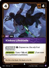 Vendetta - Kinkou Lifeblade (Foil)