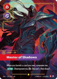 Vendetta - Zed - Master of Shadows (Overnumbered) (Foil)