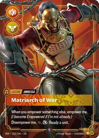Vendetta - Ambessa - Matriarch of War (Foil)
