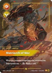 Vendetta - Ambessa - Matriarch of War (Overnumbered) (Foil)