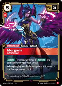 Vendetta - Morgana, Vindictive (Foil)