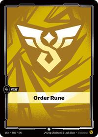 Vendetta - Order Rune (Foil)