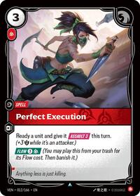 Vendetta - Perfect Execution (Foil)