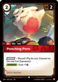 Vendetta - Punching Poro (Foil)