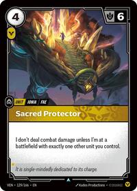 Vendetta - Sacred Protector (Foil)