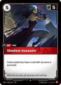 Vendetta - Shadow Assassin (Foil)