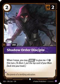 Vendetta - Shadow Order Disciple (Foil)