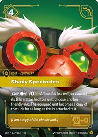 Vendetta - Shady Spectacles (Foil)