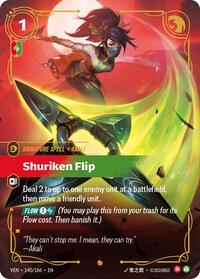 Vendetta - Shuriken Flip (Foil)