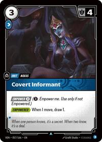 Vendetta - Covert Informant (Foil)