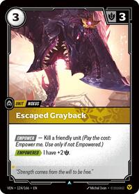 Vendetta - Escaped Grayback (Foil)