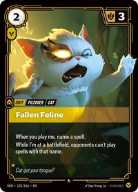 Vendetta - Fallen Feline (Foil)