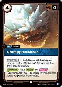 Vendetta - Grumpy Rockbear (Foil)