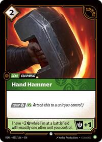 Vendetta - Hand Hammer (Foil)