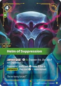 Vendetta - Helm of Suppression (Foil)