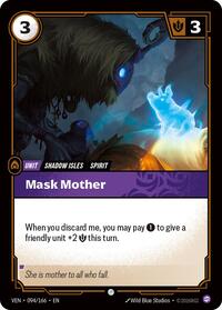 Vendetta - Mask Mother (Foil)