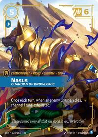 Vendetta - Nasus, Guardian of Knowledge (Overnumbered) (Foil)