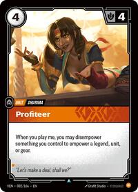 Vendetta - Profiteer (Foil)