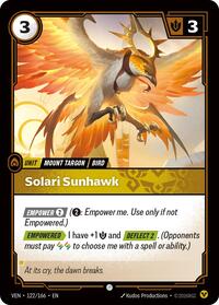 Vendetta - Solari Sunhawk