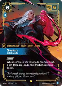 Vendetta - Swain, Visionary (Overnumbered) (Foil)
