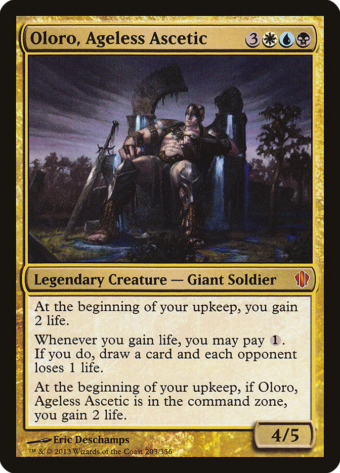 Oloro, Ageless Ascetic [Commander 2013] (Display Case)