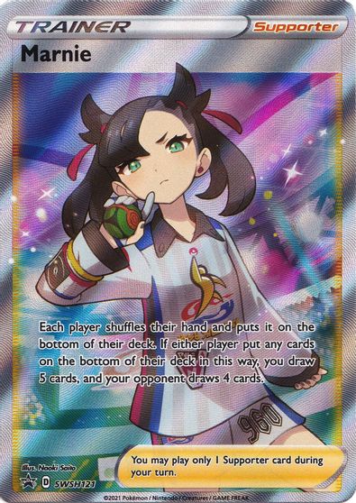 Marnie (SWSH121) [Sword & Shield: Black Star Promos] (Display Case)