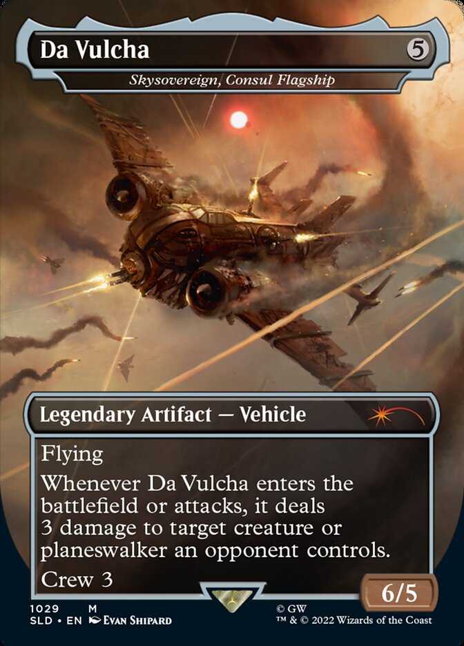 Da Vulcha - Skysovereign, Consul Flagship (Borderless) [Secret Lair Drop Series] (Display Case)