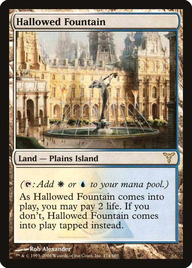 Hallowed Fountain [Dissension] (Display Case)