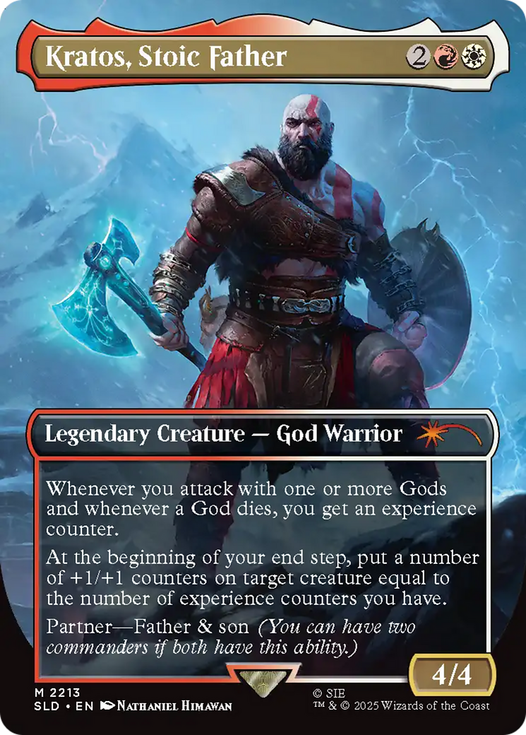 Kratos, Stoic Father [Secret Lair Drop Series] (Display Case)